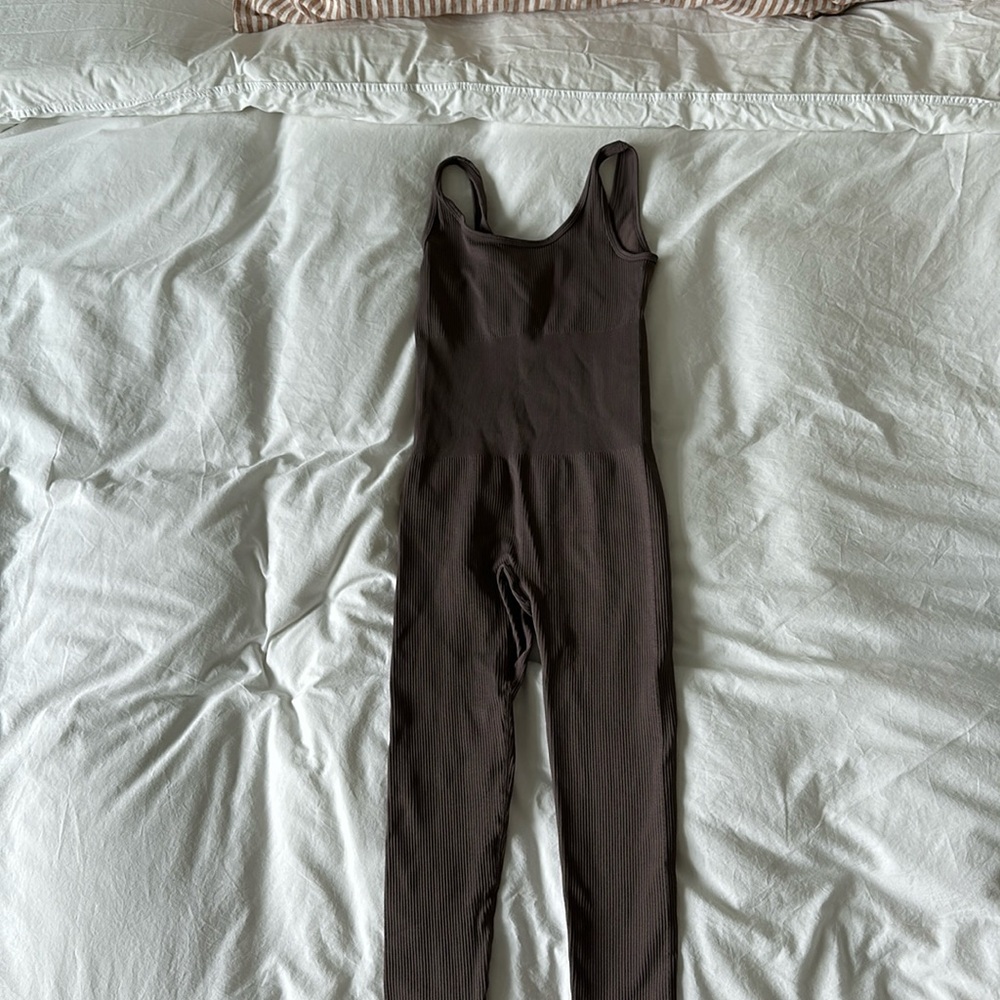 Purple workout one piece